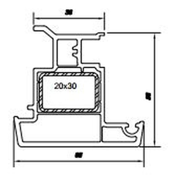 Штульп COMFORT 58 серия шт=6,5м, уп=6шт=39м, пал=120шт=780м