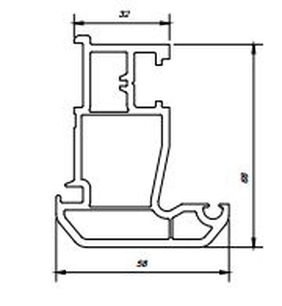 Штульп COMFORT 70 серия шт=6,5м, уп=4шт=39м, пал=120шт=780м