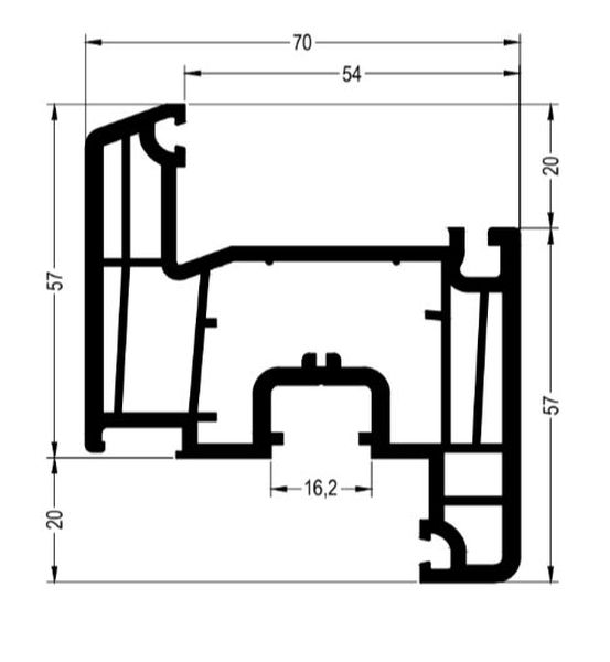 Delight-Design Створка Z57 шт=6м, пал=72шт=432м