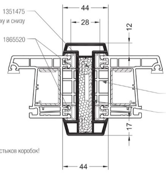 Профиль компенсирующий 2/60 шт=6м, уп=4шт=24м