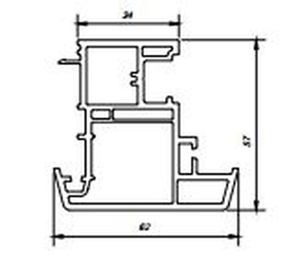 Штульп GREEN SYSTEM 60 серия шт=6,5м, уп=4шт=39м, пал=120шт=780м